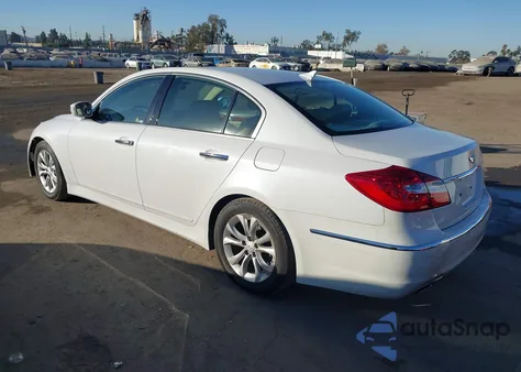 2013 Hyundai Genesis 3.8L from USA, damaged, VIN KMHGC4DD1DU240131